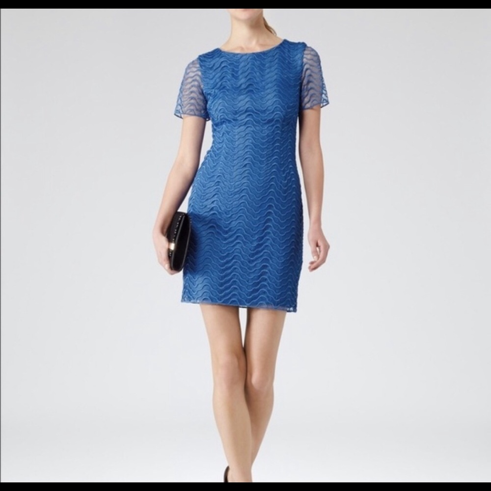 Reiss fab blue dress! Perfect for Easter size 8